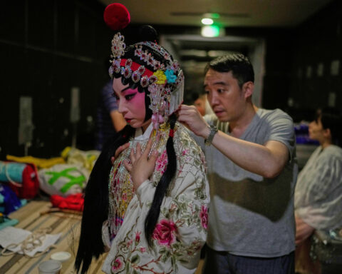 In a breakneck digital era, the ancient art of Peking opera works hard to keep flourishing
