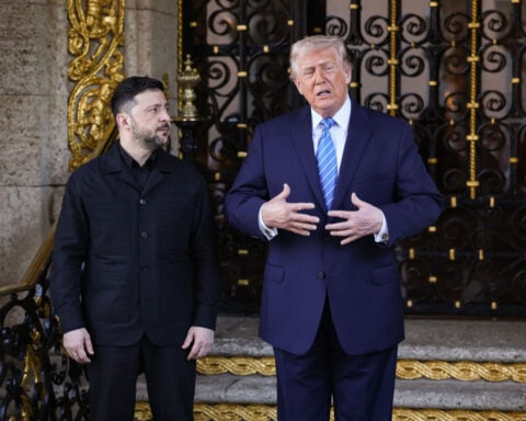 Bruising on Trump’s left hand sparks renewed questions about his health