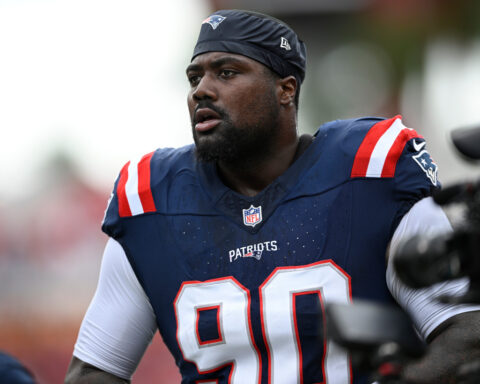 Patriots defensive lineman Christian Barmore accused of throwing girlfriend to the ground