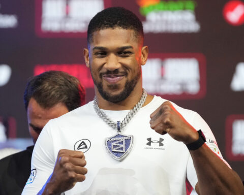 Nigerian authorities say British boxer Anthony Joshua released from hospital after road crash