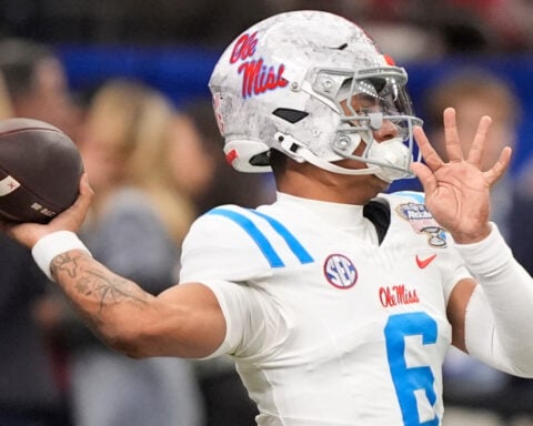 Oregon-Indiana headed for a rematch, Ole Miss to play Miami as college football's final four is set