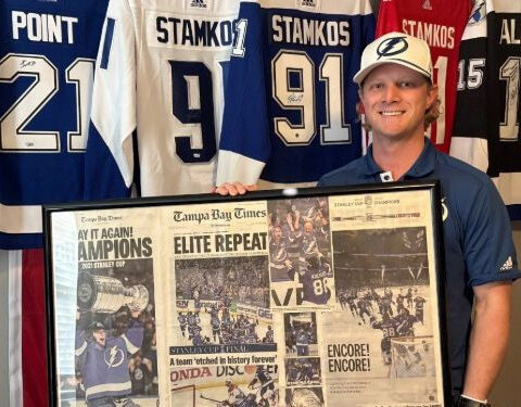 Lightning fan shares joy of collecting autographs