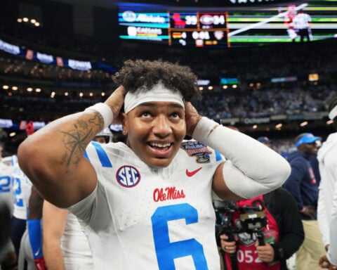 Ole Miss and breakthrough QB Chambliss advance to CFP Fiesta Bowl against Miami and blue chip Beck