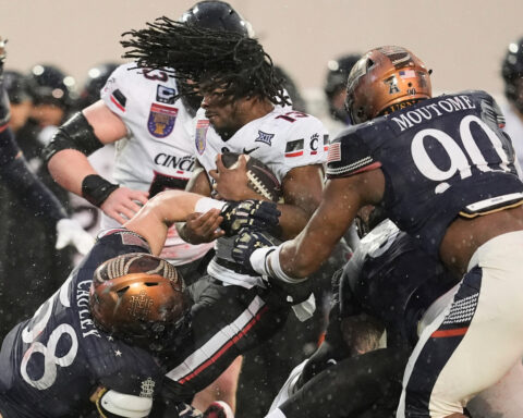 Blake Horvath leads No. 22 Navy to 35-13 victory over short-handed Cincinnati in Liberty Bowl