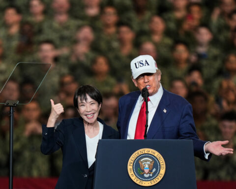 Japan says Trump has invited its leader to the US. It comes as ties with China are strained