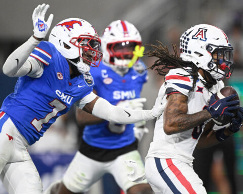 Jennings throws for 278 yards to lead SMU to 24-19 Holiday Bowl win over No. 21 Arizona