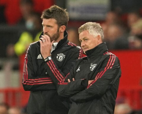 Man United candidates for interim coach include Solskjaer and Carrick, AP source says