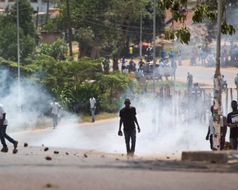 Ahead of election, Uganda's security forces are accused of using violence against the opposition