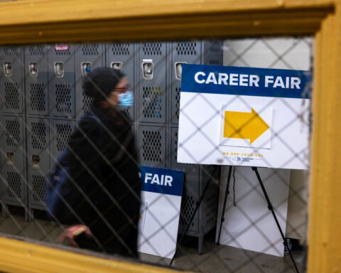 The number of available jobs in the US just hit its lowest level in more than a year
