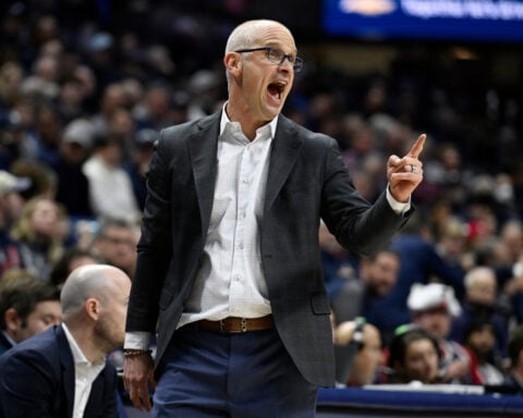 No. 4 UConn rallies past Providence late for 103-98 victory in overtime