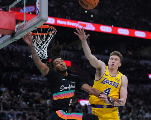 Johnson and Wembanyama fuel Spurs to win over Lakers 107-91, despite Doncic's 38 points