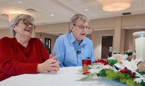 Senior center sweethearts: Couple finds love while working through loss