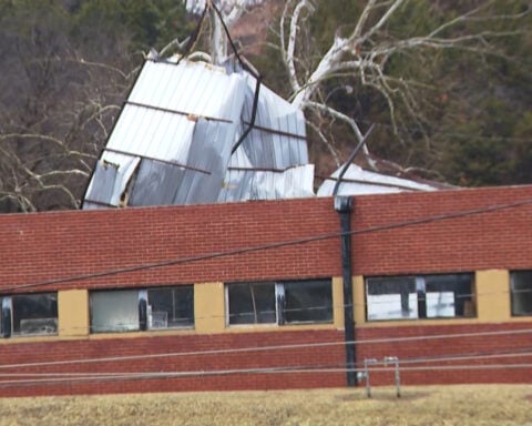 Storms hit Oklahoma with high winds and 2 tornadoes, officials say