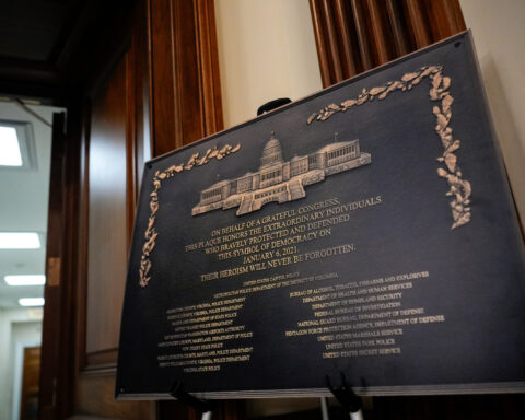 After delays, the missing Jan. 6 plaque will be displayed at the Capitol