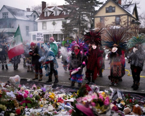 Anti-ICE protesters assemble across the US after shootings in Minneapolis and Portland, Oregon