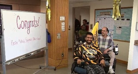 Students with physical disabilities get special send-off before attending Community College of Philadelphia