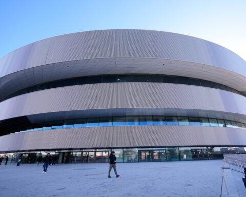 IOC happy as new Milan Cortina hockey arena almost ready to welcome NHL players