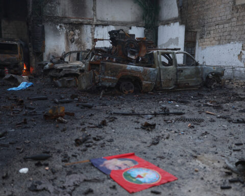 First responders enter devastated Aleppo neighborhood after days of deadly fighting