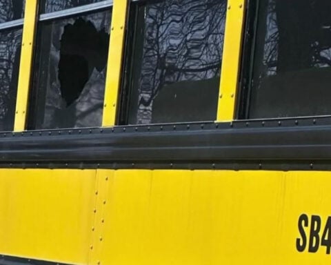 Rock thrown at school bus on New Jersey Turnpike, child seriously injured, police say