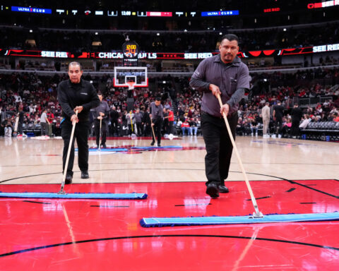 How a slippery court led to a grueling stretch for the Bulls and Heat: 4 games in 5 days await