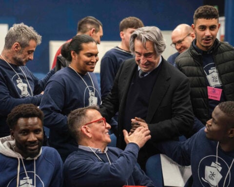 Milan prison hosts concert with instruments made by inmates from migrant smugglers’ boats