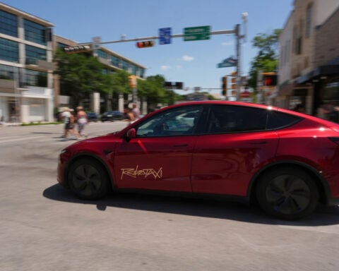 Tesla’s profit engine is sputtering. Elon Musk has bet its future on a promise he’s far from delivering