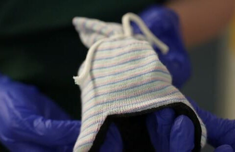 High-tech beanie helps to soothe NICU babies