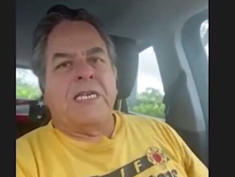 Retired firefighter assaulted at anti-ICE rally; suspect claims stolen valor