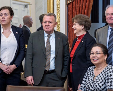 European troops arrive in Greenland as talks with US highlight 'disagreement' over island's future