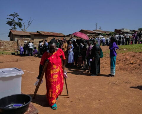 Delays plague voting in Uganda's presidential election