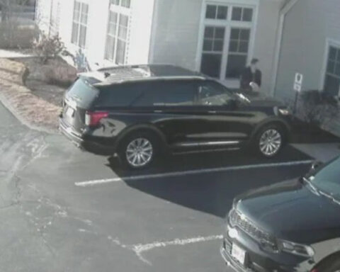 Video shows man trying to set Massachusetts police chief's cruiser on fire, investigators say