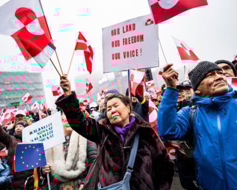 Trump threatens new tariffs on European allies over Greenland until deal reached, as thousands protest