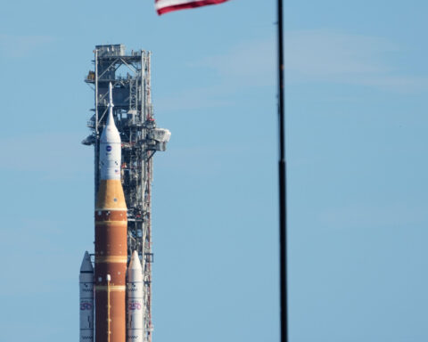 NASA's new moon rocket moves to the pad ahead of astronaut launch as early as February