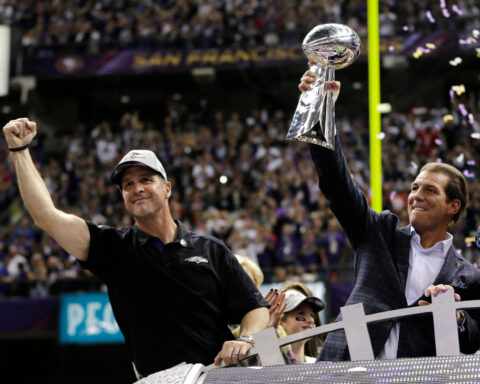 New York Giants hire John Harbaugh as coach after identifying him as their top choice