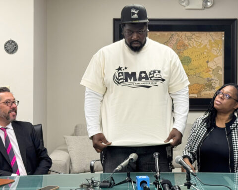 Counterprotesters chase off conservative influencer during Minneapolis immigration crackdown