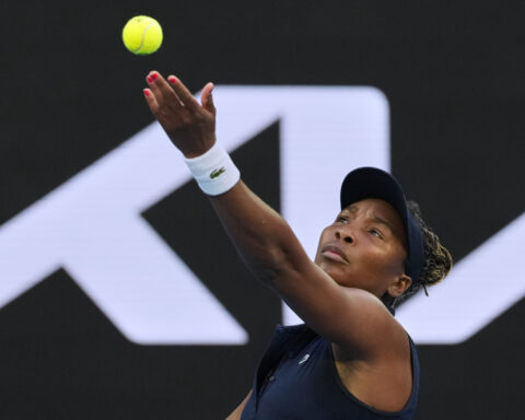 At 45, Venus Williams sets record at Australian Open but falls in the 1st round