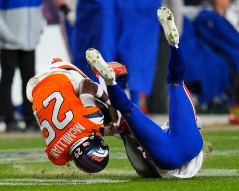 NFL again faces questions about the definition of a catch after disputed pick in Bills-Broncos game