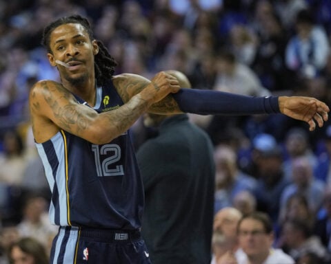 Grizzlies star Ja Morant says he's a very loyal guy and cites his tattoo of team logo