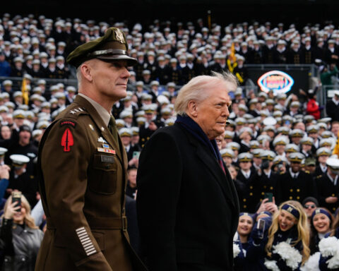Trump vows executive order to protect Army-Navy game from competing football broadcasts