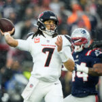 Maye throws 3 TD passes, Stroud has 4 INTs as Patriots top Texans 28-16 to advance to AFC title game