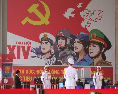 Vietnam party meeting opens with leadership and economic growth on the line