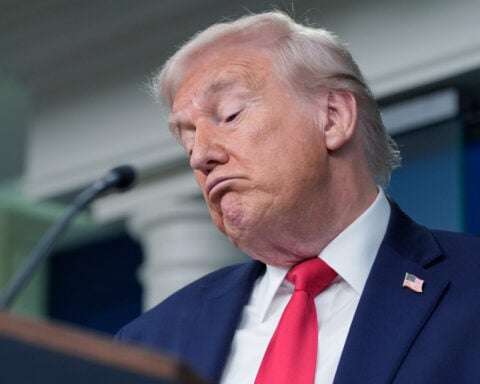 The Latest: Trump meanders through foreign policy ahead of Davos speech to global leaders