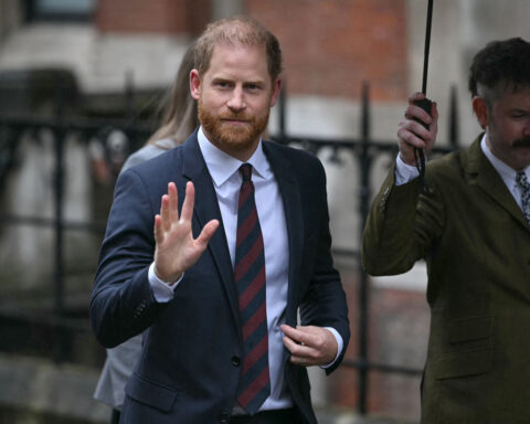 Prince Harry visibly emotional as he says Daily Mail made wife Meghan’s life a misery