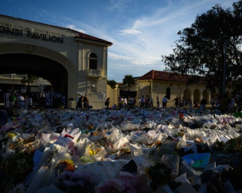 Three tons of mourners’ flowers to be transformed into art memorializing Bondi Beach shooting