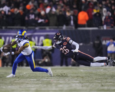 After 4 NFC title game losses with Packers, Davante Adams resumes chase of 'mythical thing' for Rams