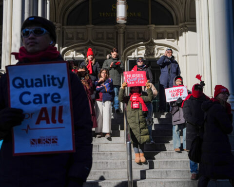 NYC nurses on strike resume negotiations with hospitals on 11th day