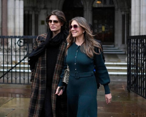 Elizabeth Hurley describes 'monstrous' privacy invasion by Daily Mail in British media hacking case