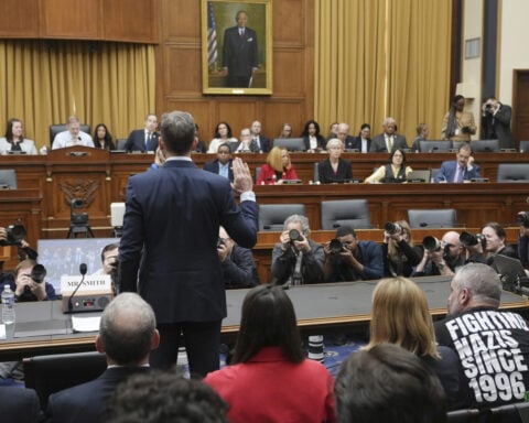 Smith defends his Trump investigations at a House hearing. 'No one should be above the law,' he says