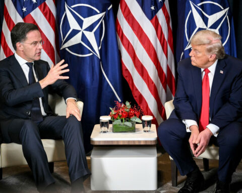 Trump angers allies with claim NATO troops ‘stayed a little back’ from front lines in Afghanistan