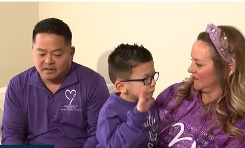 Family raises awareness about rare condition that prevents son from smiling